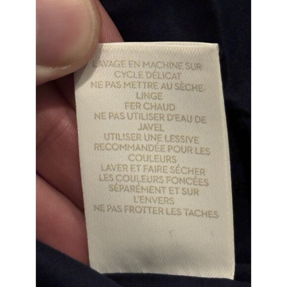 Boden Bronwen Broderie Embroidered Midi Dress in Navy and Yellow Size US 10R NWT - Picture 10 of 11